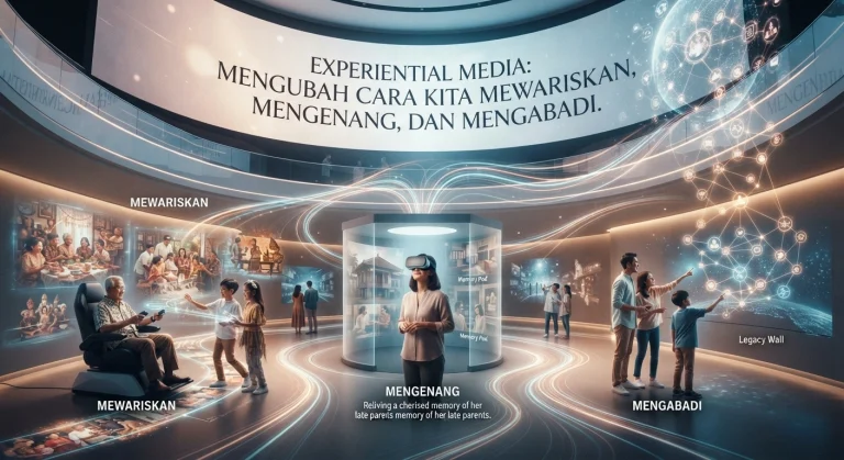 Ketika Experiential Media Mengubah Cara Kita Mewariskan, Mengenang, dan Mengabadi