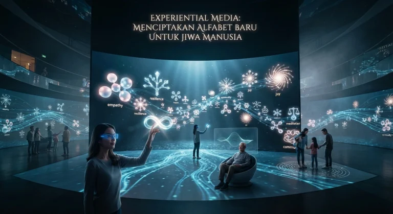 Ketika Experiential Media Menciptakan Alfabet Baru untuk Jiwa Manusia